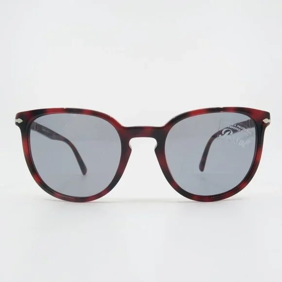 Persol 3226-S 1100/R5 51mm Red Tortoise-Gray Tempered Glass, New Sunglasses. - Picture 3 of 11